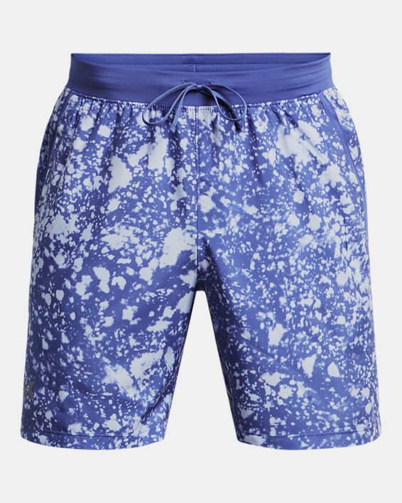 Men's UA Launch Unlined 7" Shorts, Purple, pdpMainDesktop image number 4